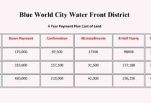 Payment Plans and Financing Options for Blue World City Plots